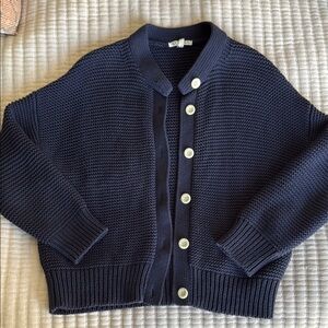 Alex Mill Nico Navy Blue Knit Sweater